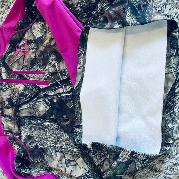 Truetimber Pink/ purple Camo Pullover Jacket Sz small - Picture 14 of 15